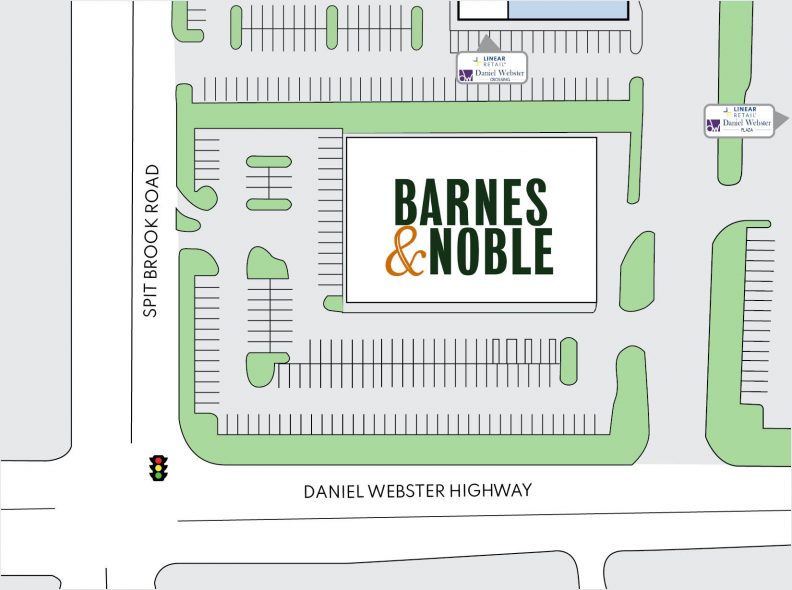 Nashua, NH site plan for Barnes & Nobile on Daniel Webster Highway