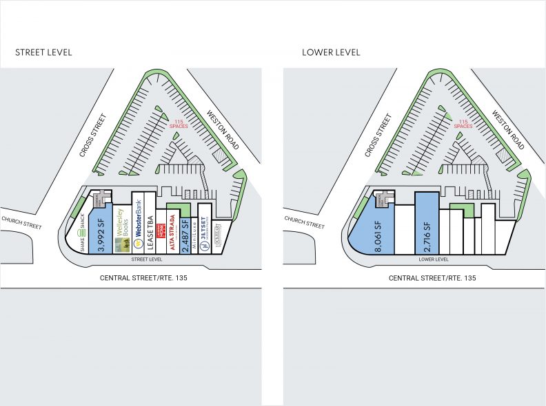 74 Central Street Central Plaza Wellesley, MA Site Plan