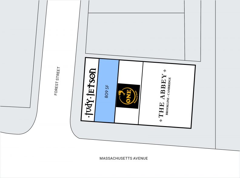 Site Plan for 1759 Mass Ave in Cambridge, MA