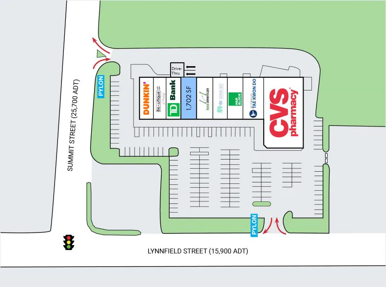 Site Plan for Peabody Gardens at 79 Lynnfield Street in Peabody, MA