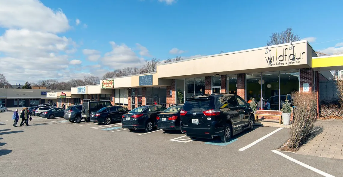Exterior Facade of Blackstone Place at 727 East Ave in Pawtucket, RI
