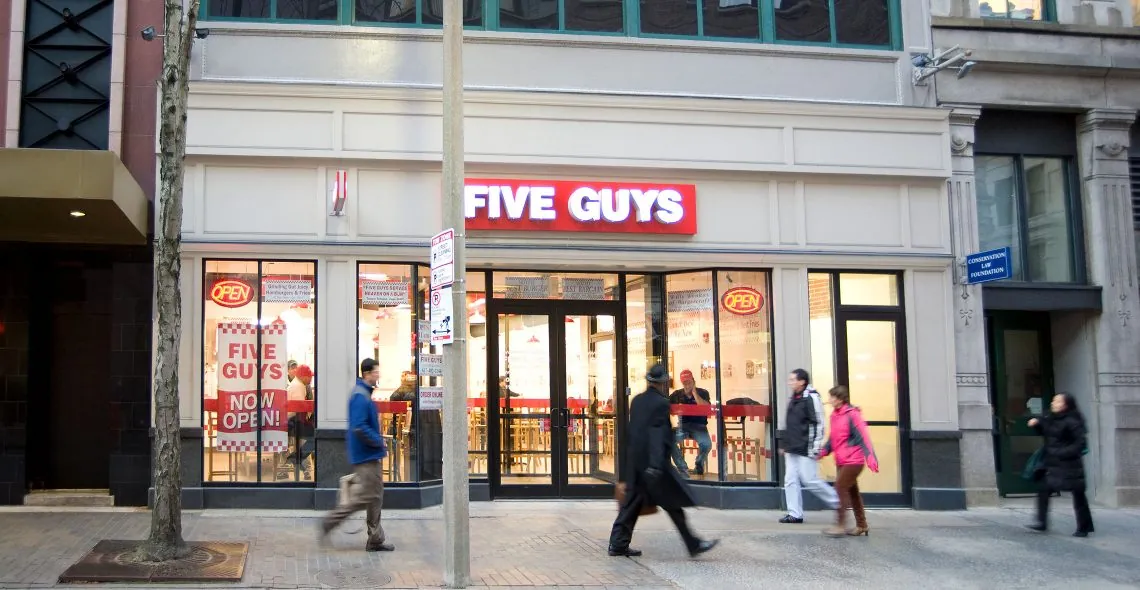photo of 5 Guys in Boston
