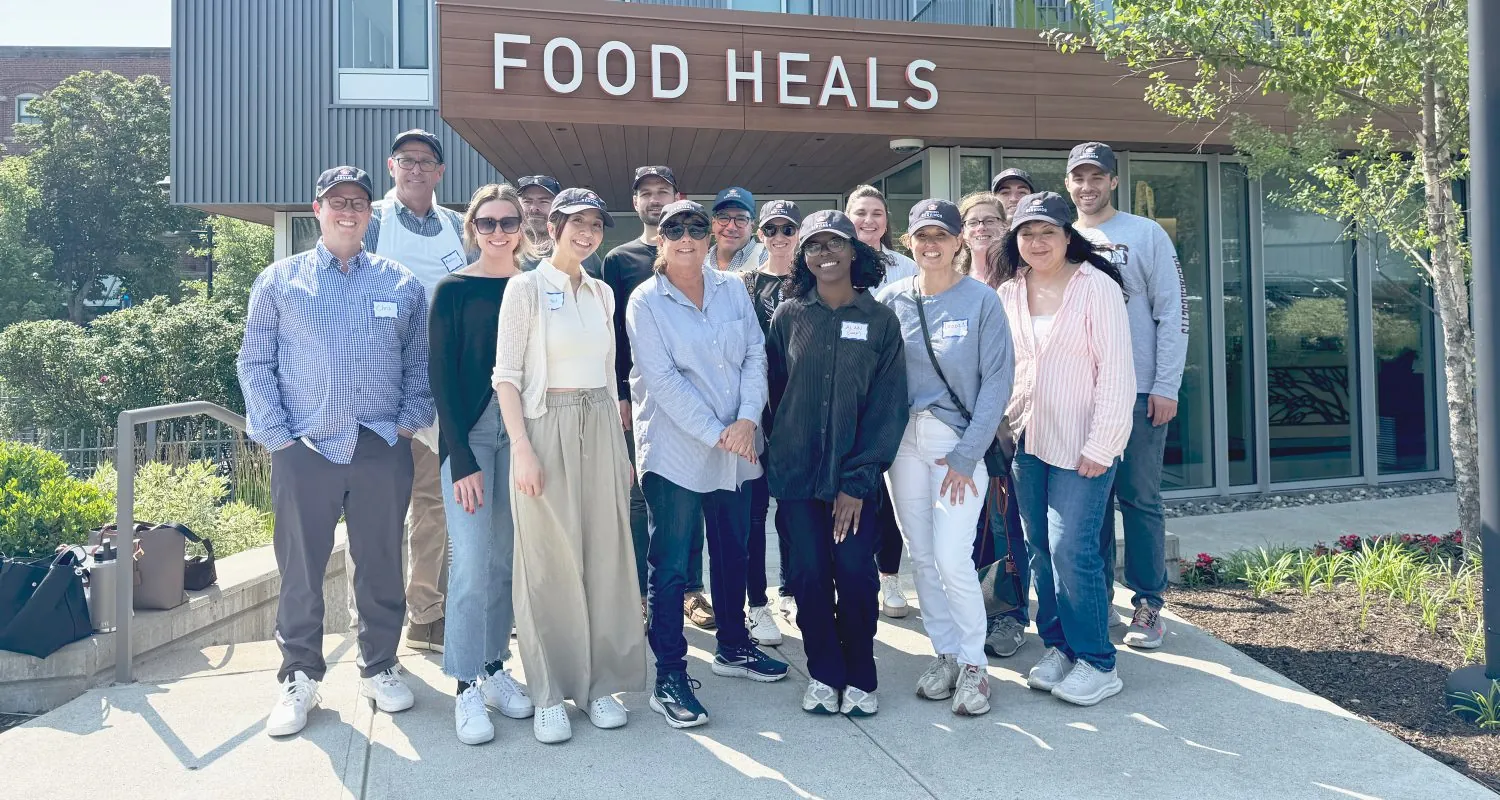 Linear team at Community Services for Community Service Day 2025