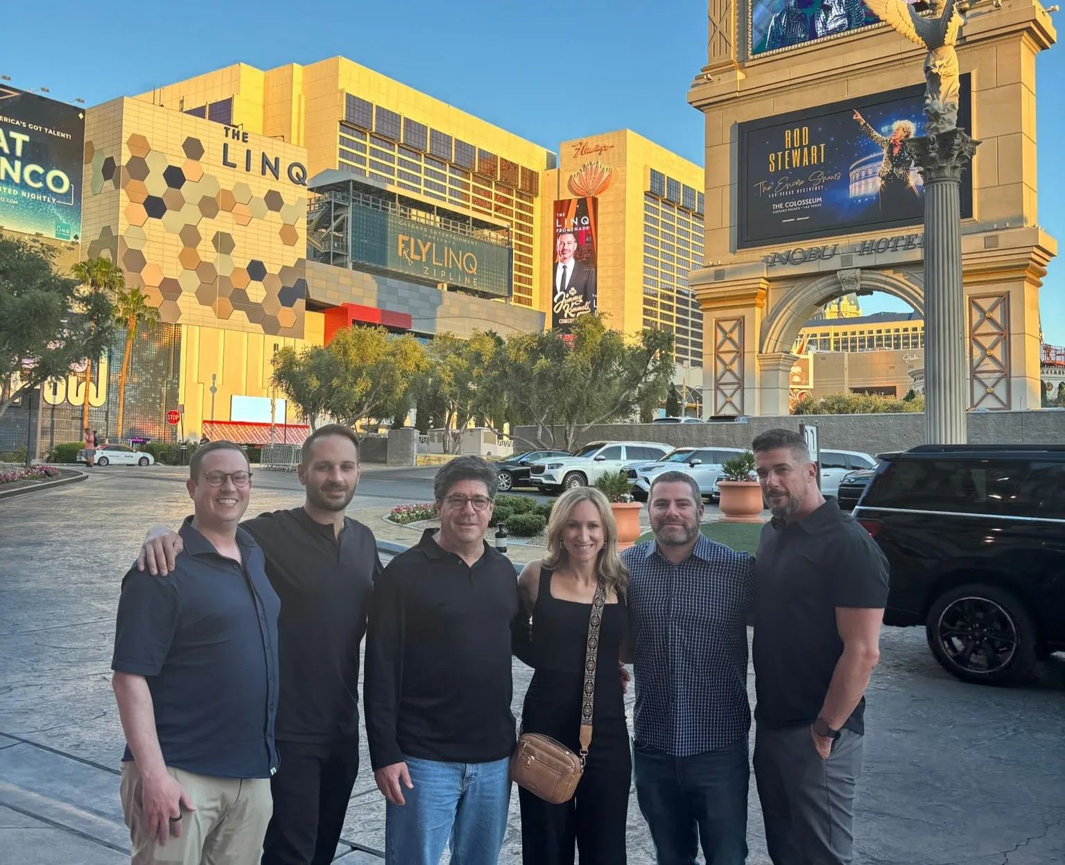 The Linear Retail Team in Las Vegas 2025 ICSC Show