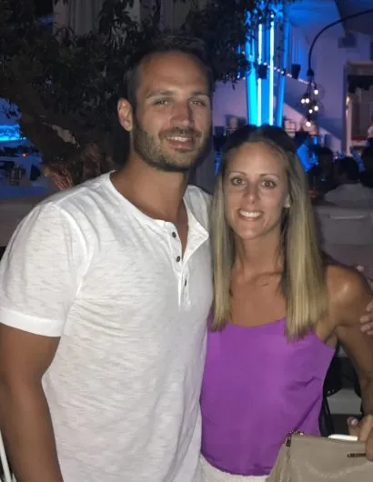 couple smiling together