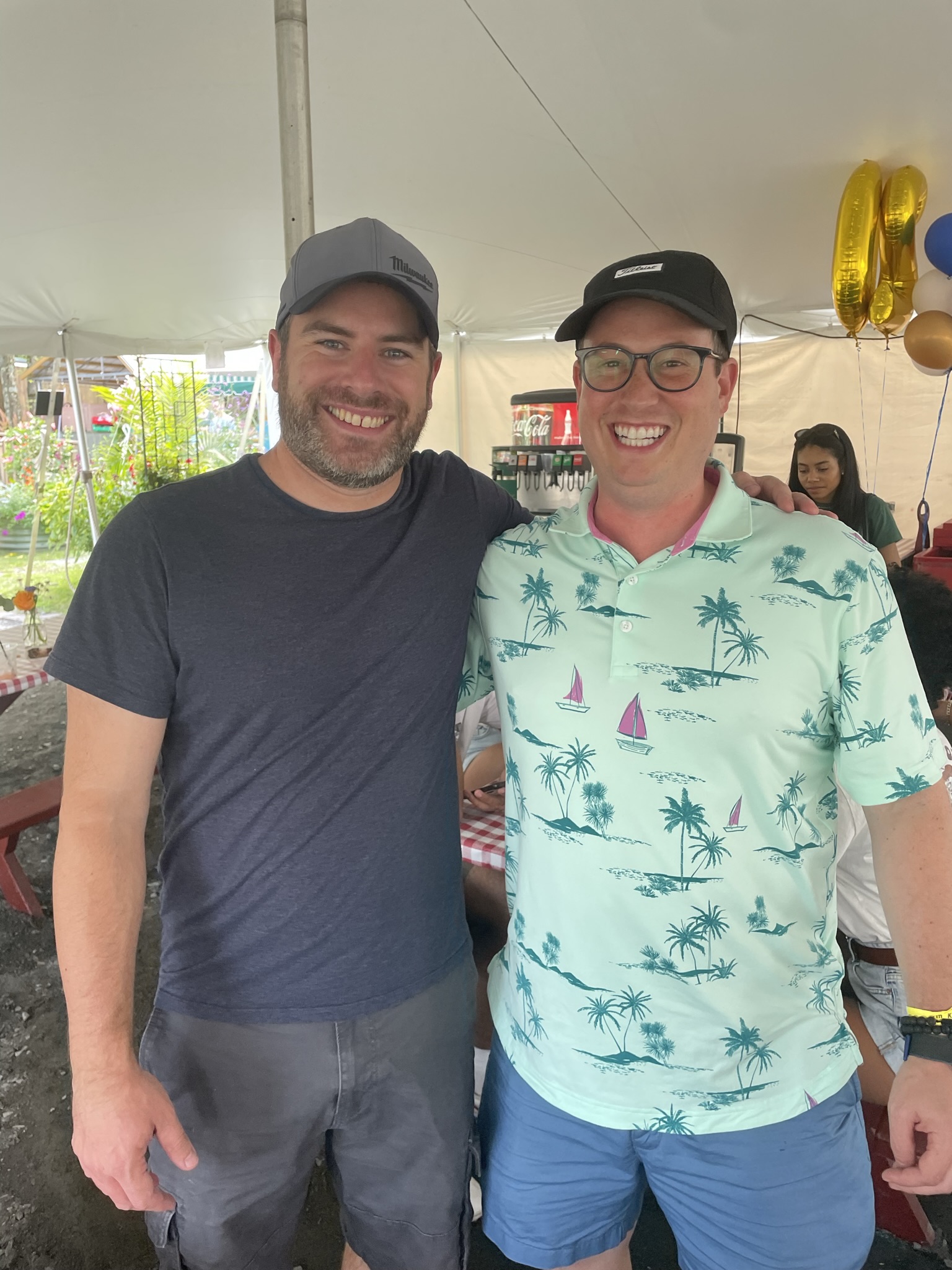 photo of Alan and Chris