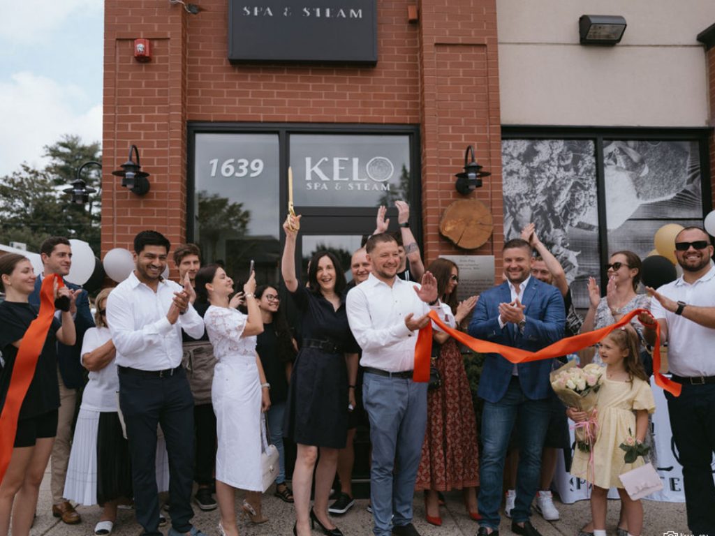 Photo of Kelo Spa & Steam's ribbon cutting