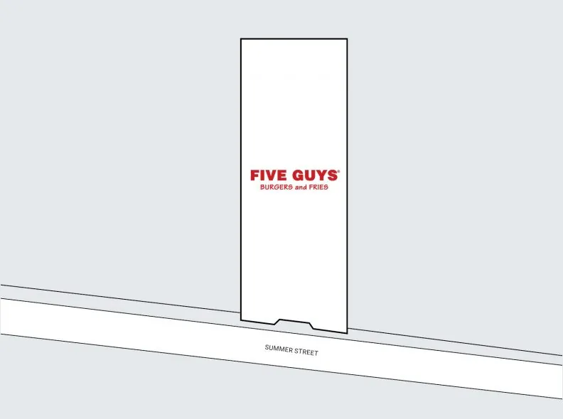 site plan for 58 summer street in boston