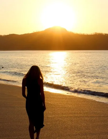 Sunset photo in Costa Rica